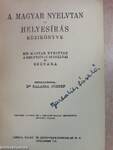 A magyar nyelvtan és helyesírás kézikönyve