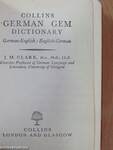 Collins German Gem Dictionary