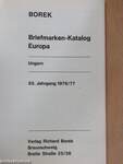 BOREK Briefmarken-Katalog Europa - Ungarn