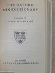 The Oxford Minidictionary