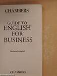 Chambers Guide to English for Business