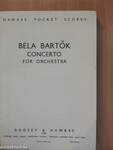 Concerto for Orchestra (Solymos Péter könyvtárából)