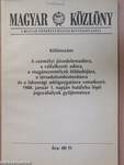 Magyar Közlöny 1987. különszám