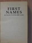 First Names