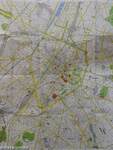Neuer Stadtplan mit Führer von Brüssel und Umgebung