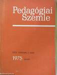 Pedagógiai szemle 1975. (nem teljes évfolyam)