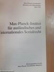 Max-Planck-Institut für ausländisches und internationales Sozialrecht