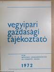 Vegyipari Gazdasági Tájékoztató 1972/1.