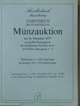 Schoellerbank Münzabteilung Dorotheum Kunstabteilung Münzauktion am 16. November 1977