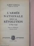 L'armée nationale sous la révolution