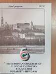 5th European Congress of Clinical Chemistry, 3-8 July, 1983, Budapest-Hungary