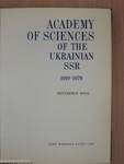 Academy of Sciences of the Ukrainian SSR 1919-1979