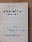 A finn irodalom története (aláírt példány)