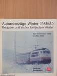 Autoreisezüge Winter 1988/89