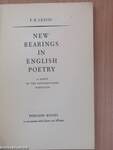 New Bearings in English Poetry