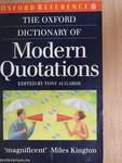 The Oxford Dictionary of Modern Quotations