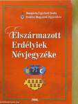 Elszármazott Erdélyiek Névjegyzéke