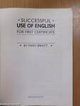 Successful use of English for First Certificate