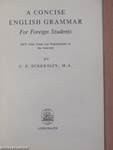 A Concise English Grammar for Foreign Students