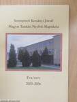 Szentpéteri Kossányi József Magyar Tanítási Nyelvű Alapiskola Évkönyv 2000-2006