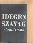 Idegen szavak és kifejezések kéziszótára