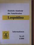 Deutsche Akademie der Naturforscher Leopoldina Informationen Nr. 63 I/2006