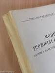 Modern filozófiai irányzatok I.