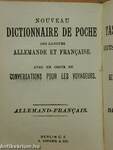 Nouveau dictionnaire de poche des langues francaise et allemande