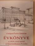 A Budapesti Piarista Gimnázium Évkönyve az 1995/96. iskolai tanévről az iskola fennállásának 279. évében