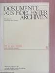 Dokumente aus Hoechster Archiven 8.