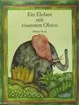 Ein Elefant mit rosaroten Ohren