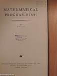 Mathematical Programming