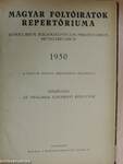 Magyar Folyóiratok Repertóriuma 1950/1-12.