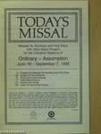 Today's Missal June 16-September 7, 1996