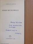Adam Mickiewicz (dedikált példány)