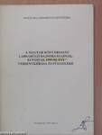 A Magyar Köztársaság labdarúgó bajnokságainak, kupáinak 1995-96. évi versenykiírása és függeléke