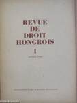 Revue de Droit Hongrois 1966/1.