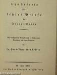 Die letzten Briefe de Jacopo Ortis