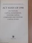 Act XXXIV of 1998 on Venture Capital Investments, Venture Capital Companies and Venture Capital Funds