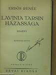 Lavinia Tarsin házassága I-II. (aláírt példány)