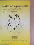 Health on equal terms