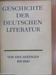 Geschichte der Deutschen Literatur