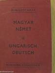Magyar-német miniszótár (minikönyv)