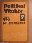 Politikai Vitakör 1985/8.