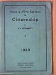 Twenty-Five Lessons in Citizenship