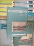 Közlekedéstudományi szemle 1957-1958., 1963., 1967., 1970., 1979., 1982-1983. (vegyes számok) (13 db)