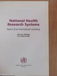 National Health Research Systems