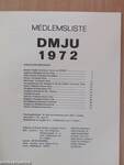 Medlemsliste DMJU 1972