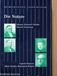 Die Notare: Johann Heinrich Hübbe, Eduard Schramm, Gabriel Riesser, Hans Harder Biermann-Ratjen