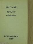 Magyar-német/Német-magyar miniszótár I-II. (minikönyv)